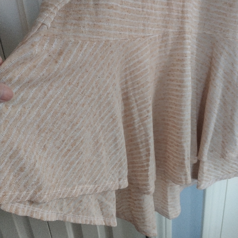 Diane Gilman DG2 High Low Hem Peplum Top Tunic 2X - Picture 8 of 12